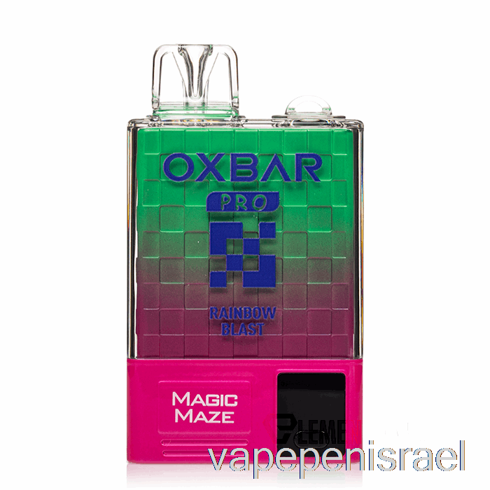 חד פעמי Vape Israel Oxbar Magic Maze Pro 10000 פיצוץ קשת בענן חד פעמי